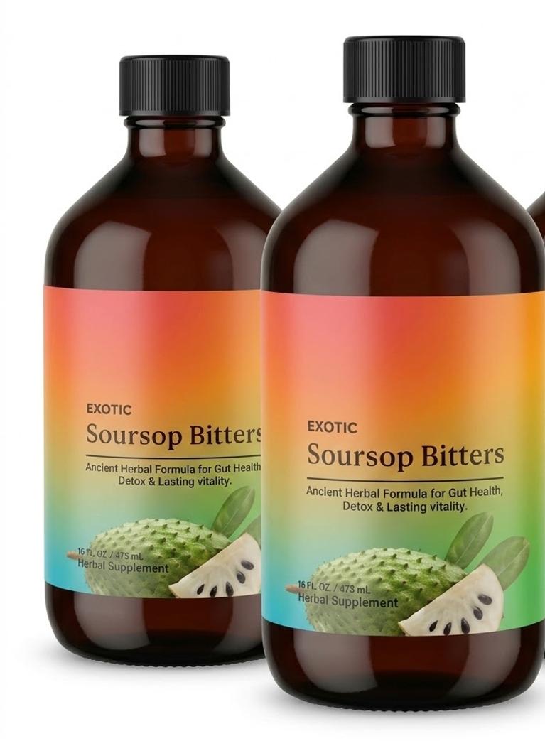 Amar de Guanabana: Suport Digestiv și Imunitar (Fără gluten) 2pack