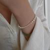 S925 Sterling Silver Positive Round Strong Light Pearl Bracelet Girl