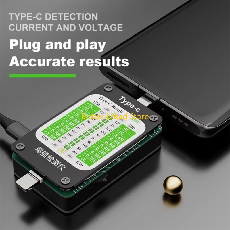 W89C Intelligent Mobile Charging Port Repair Tool for Accurate USB Tail Plug Analysis & Comprehensive Diagnostic Information