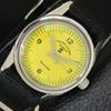 VINTAGE FAVRE LEUBA SEA KING 101 HAND-WINDING SWISS MENS YELLOW WATCH A702001-5 R208-a702001