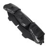 Black Motorcycle Windshield Bag Saddle 3 Pouch Pocket Case for Harley Davidson Touring 1996-2013