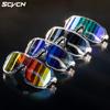 SCVCN Cycling Glasses Outdoor Sports Bicycle Sunglasses UV400 Running Eyewear Men MTB Cycling Sunglasses Road Bike Glasses 7