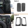 Car Rear Trunk Side Window Glass Panel Decoration Protective Cover For Land Rover Defender 90 110 2004-2018 Exterior Accessories