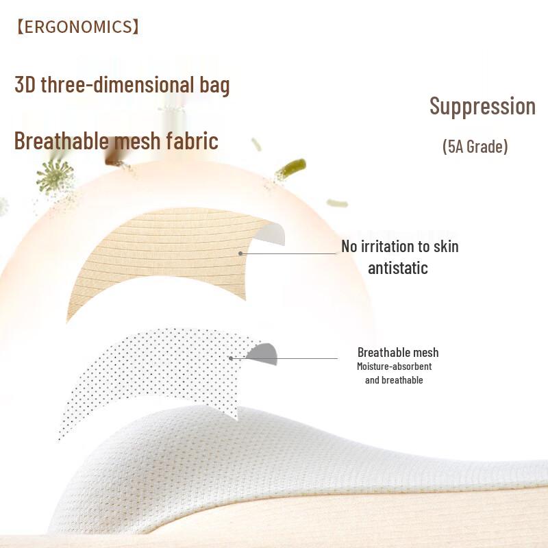 Xiahu Shijia Men's 5A Antibacterial Seamless Boxer Briefs 3-Pack