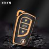 Tpu Car Flip Key Cover Case Shell Fob For Toyota Rav4 Auris Corolla Verso Yaris C-Hr Scion Tc Im Aygo Avensis Camry Accessories