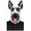 Cane pastore carino copricapo animale divertente maschera di carnevale