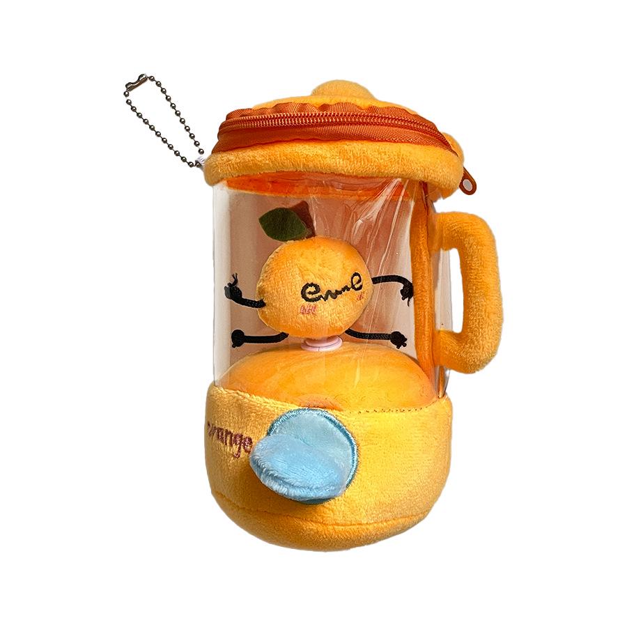 Tanaka Fun Spin Plush Doll with Fruit Juicer