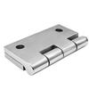 4 Pcs 316 Stainless Steel Hinge Marine Boat Square Deck Cast Door Hinge Polished Hardware