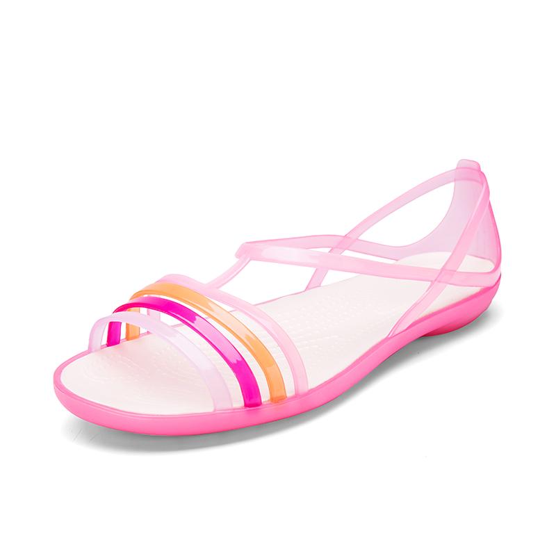 2024 Sommer Damen Jelly Fish Mund Ballerinas - Strand- & Reise Kristall Sandalen