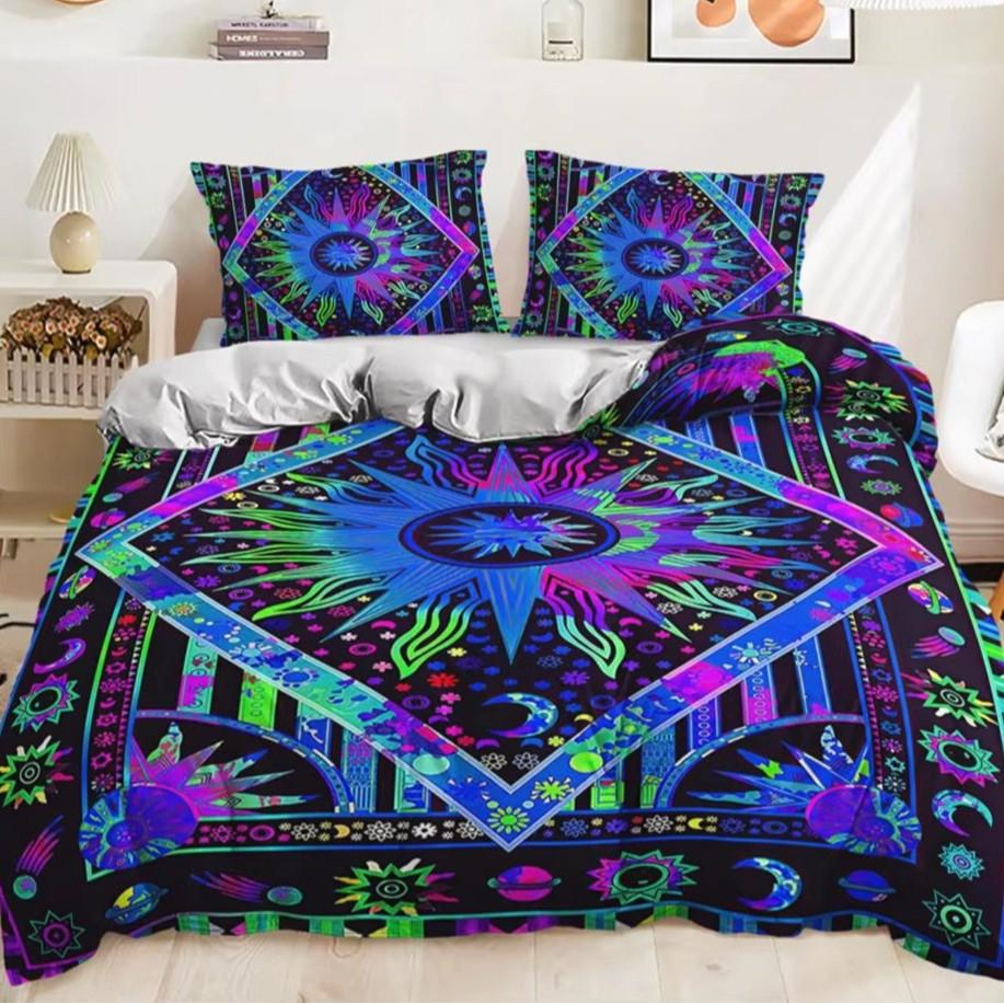 Set Piumone Set Biancheria da Letto Set Copripiumone 3 Pezzi