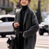 Temperament New Style Commuter Coat Versatile Midlength Jacket Silhouette Small Fragrance