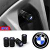 4 stuks Auto Bandenventiel Steel Dop Knurling Stijl Bandenventiel Deksel Voor BMW G30 G20 G05 G07 F10 F30 F07 F06 F20 F34 F48 G01 E70 E71 F40