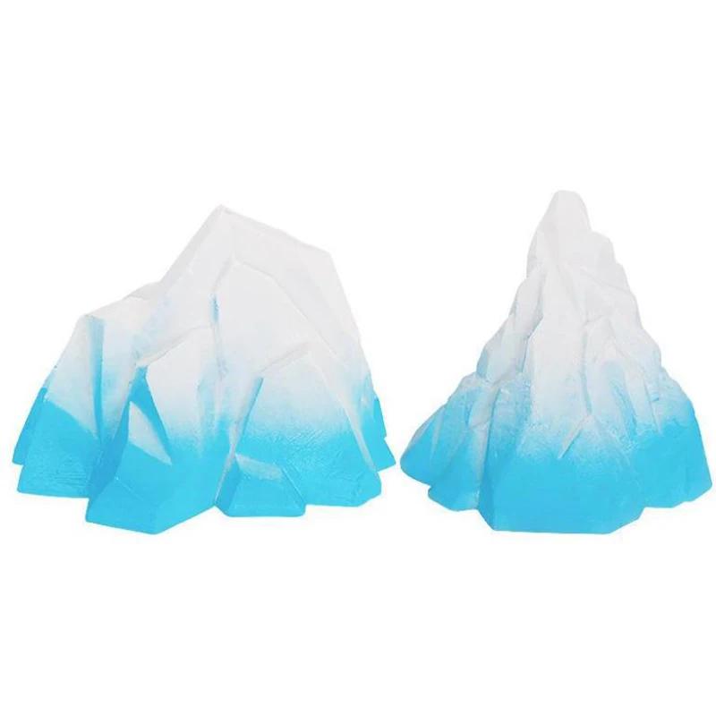 Artificial Iceberg Aquarium Decorations View Rock Cave Stone Rockery Mountain Fish Tank Ornament Decoration Aquarium Background