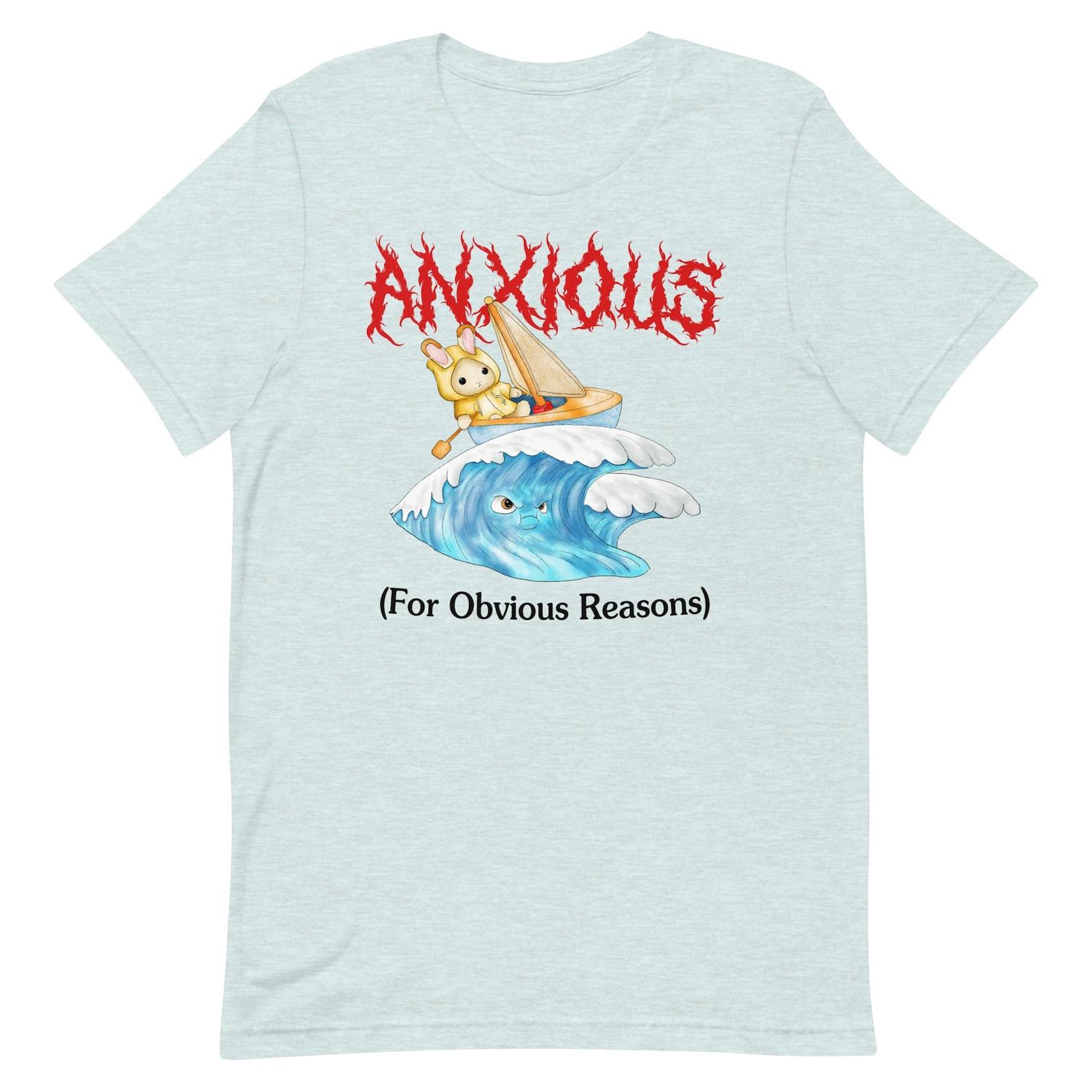 Anxious Unisex t-shirt S