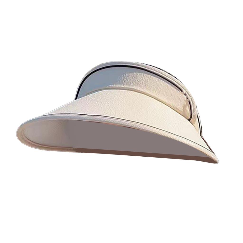 Women Sun Hat Large Brim UV ive Beach Sun Hat Fashionable Acrylic Fibres