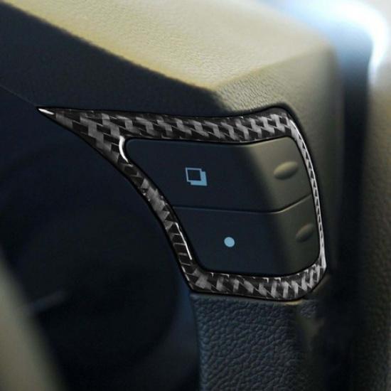 Carbon Fiber Cruise Control Button Frame Cover Trim For Infiniti G37 G35 08-2013
