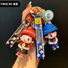 Creative Ice Cream Boy Girl Couple Keychain Female Cute Cartoon Doll Car Bag Pendant Small Gift