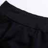 Pasite Women's Elastic Waist Straight-Leg Cropped Pants