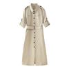 Cappotto Trench Moda Donna Autunno/Inverno 2024 Abito 6465