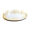 Vintage Styles Decorative Mirror Tray for Jewelry Makeup and Perfume Display In Bedroom or Living Room Decoration