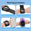 Magnetic Armband Phone Holder for iPhone 12-16 and Android Phone 360° Rotation Wristband Phone Mount
