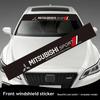 Car Front Rear Windshield Stickers Auto Accessories For Mitsubishi Eclipse Lancer Outlander Pajero ASX Colt I200 Space Triton Ex
