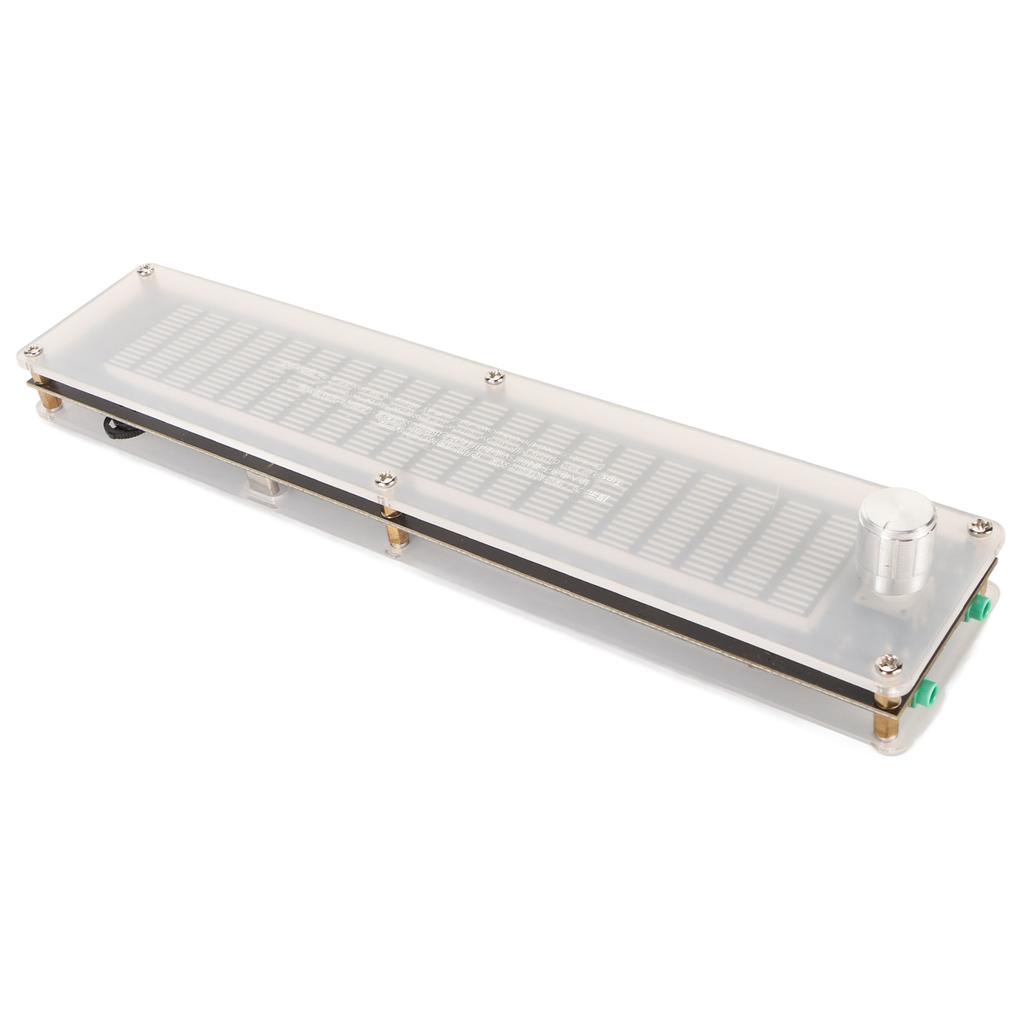 Music Spectrum Level Light Dual Channel DSP 15 Band Digital Equalizer Voice Activated Pickup Rhythm Light with Acrylic