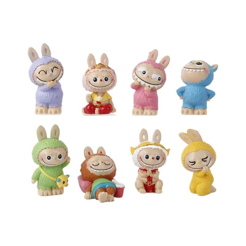 Süße Bubu Sammelfigur Für Schreibtischdekoration Charmante PVC-Figur Für Anime-Liebhaber