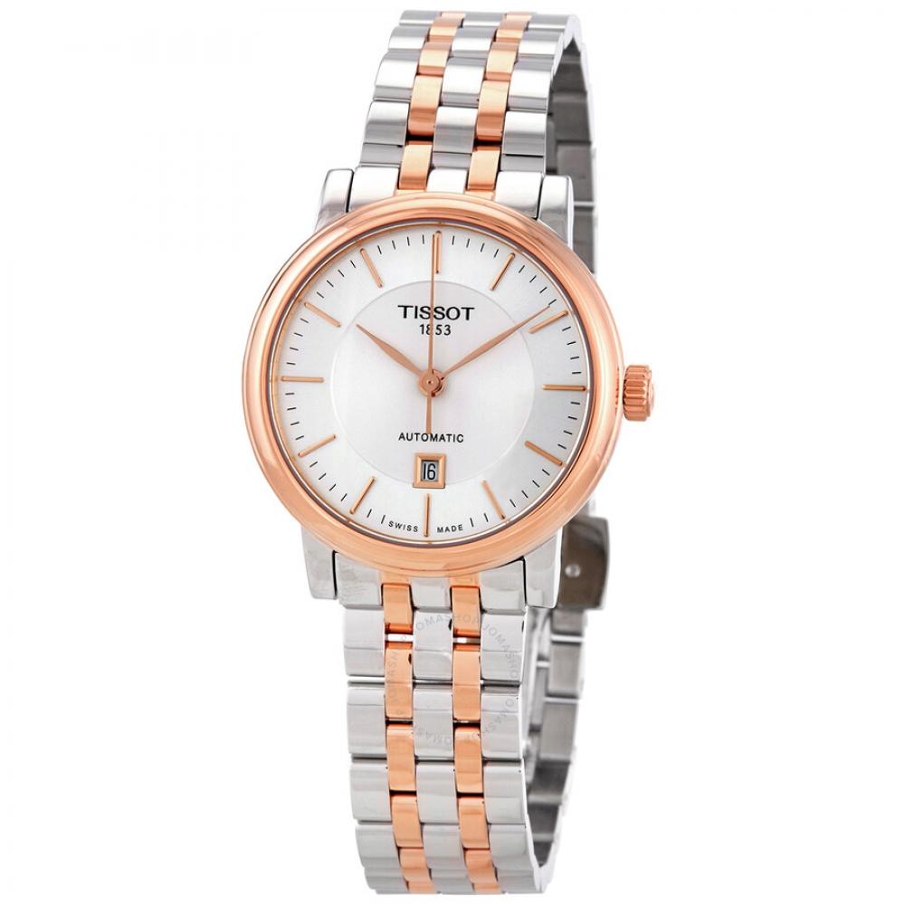 

TissoT T Classic Carson Silver Dial Ladies waTch T122.207.22.031.01