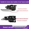 Compatible with 2019-2025 Toyota Levin/Camry/Sienna Door Interior Pull Handle and Switch.