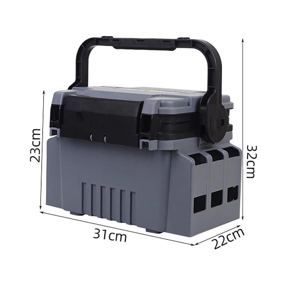 Thicken Fishing Tackle Box Large Capacity Portable Fishing Lures Hook Box Fishing Hook Stop Beads Storage Box Fishing Accessorie