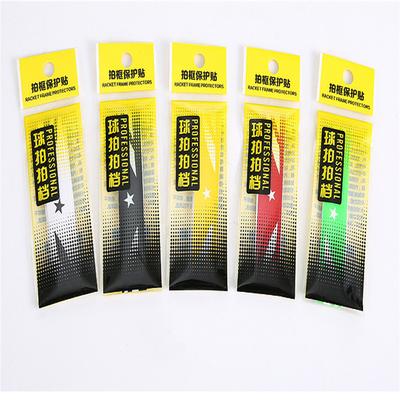 Badminton Raket Kafa Koruyucu Etiket Çok renkli Anti-sürtünme Basit Sökme Taşınabilir Yarasa Çerçeve Hattı Bant Koruyucu