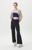 HUIT Ribbed Cargo Wide Fit Pants Htwpn4K14T