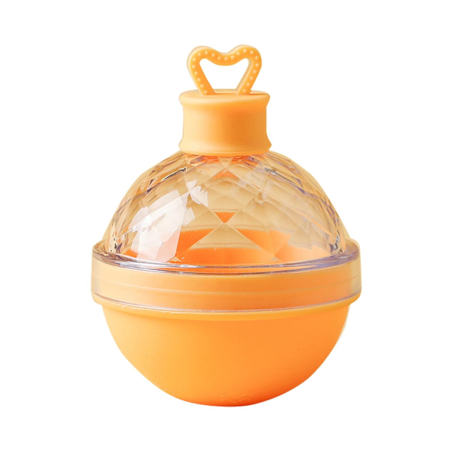 

Light Bulb Ice Maker Ice Hockey Mold Circular Ice Maker Homemade Ice Hockey Artifact Food Grade Silicone Ice Making and Frozen I жёлтый