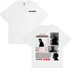 Rapper The Weeknd Starboy Album Cover T Shirt Unisexs Clothing Harajuku Punk Hip Hop Tshirts Unisex 100 Cotton Short Sleeve Tshirt