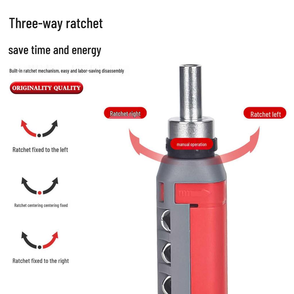 14-in-1 Multi-functional Ratchet Screwdriver Set with Flathead & Phillips Options