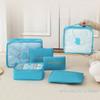 6 Piece Large Size Travel Organiser Portable Suitcase Organiser Clothes Shoes Cosmetic Bag Luggage Organiser Travel Organiser