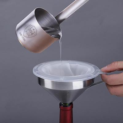 Filtro de grau alimentício tela de filtro doméstico óleo vinho disco de filtro de água fervida