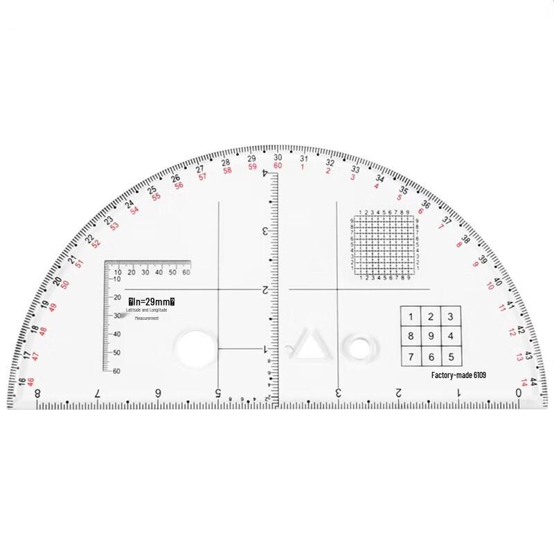 Latitude Longitude Coordinate Map Ruler