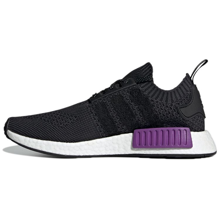 

adidas NMD_R1 Primeknit OG Knit - Мужские кроссовки Black Purple Core-Black G54635