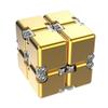 Metal DIY Infinite Cube Stress Relief Antistresse Fidget Toy Best Relieve Stress Attention and Concentration Adults Anxiety Lure