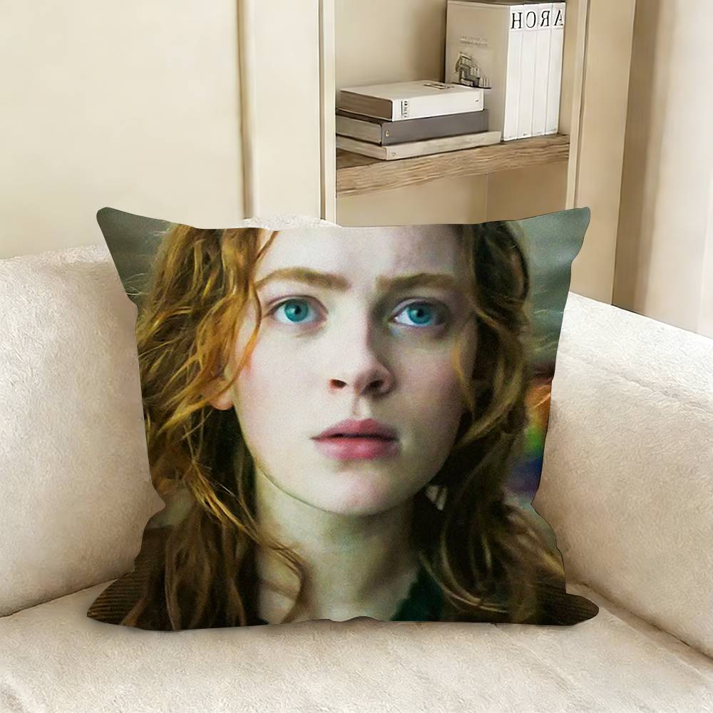 SSadie SSink Various Sizes Square Pillow Case For Car Home Bedchamber Decor