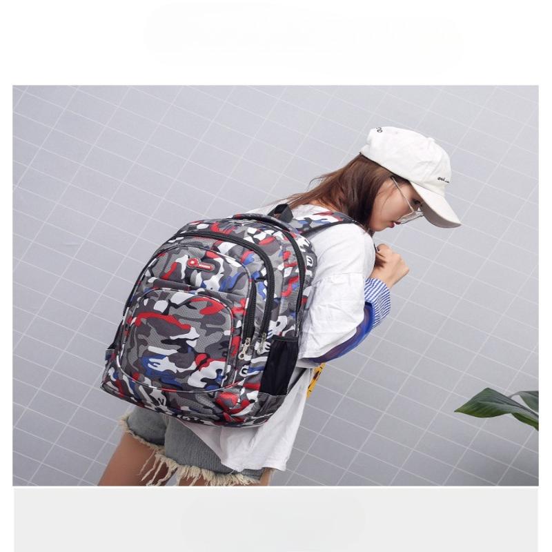 1Pc Junior High School Student Schoolbag Large-capacity Spine Protection Primary School Student Simple and Fashionable Business Backpack
