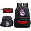 ONE PIECE heat transfer schoolbag primary school student printed backpack large capacity backpack backpack pencil case