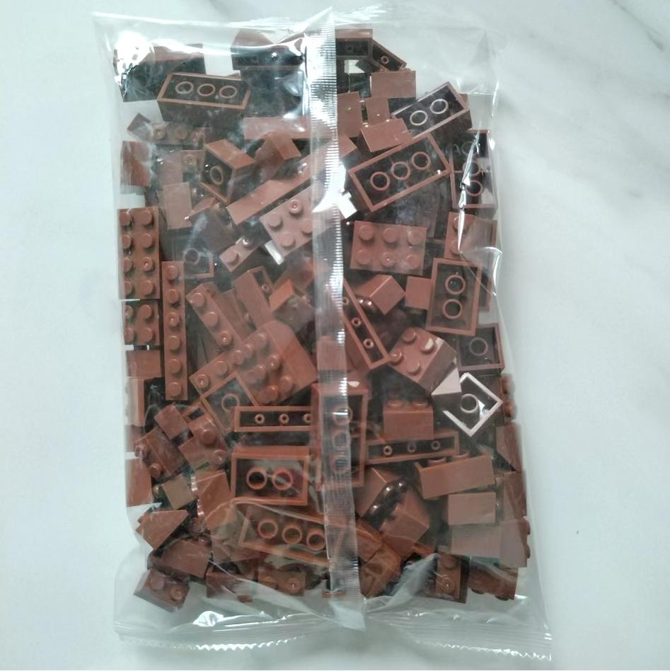 

Bulk Building Blocks Large bricks 17 Single colour 260g Free assembly Compatible Children s educational creative toys DIY темные хаки