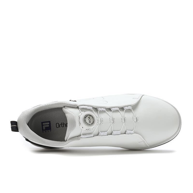 Fila Abrasion Resistant Low Top Golf Shoes Men's White A12M441705F-BD