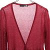 LOVEMOSCHINO Long Sleeve Knit Long Cardigan USA6 With Belt Loop Women Used