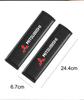 2pcs Car Seat Belt Cover Leather Shoulder Pad Accessories For Mitsubishi L200 ASX Mirage Attrage Eclipse Cross Xpander Outlander