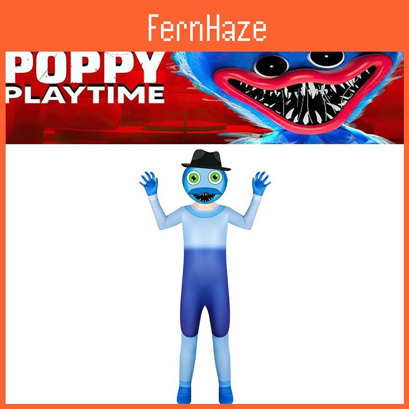 Get Ready To Hug It Out With These Fun Poppy Playtime Huggy Wuggy Dad Jumpsuits And Masks!