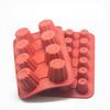 Formă Silicon Canelé cu 8/18 Cavități Mini Antiaderentă pentru Brioșe Mousse Fondant Tavă Copt DIY Accesorii Bucătărie